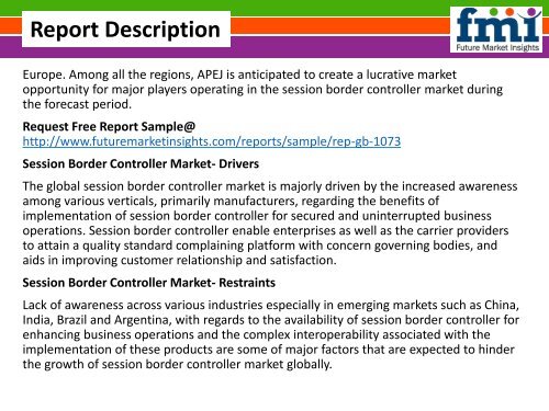 Session Border Controller (SBC) Market