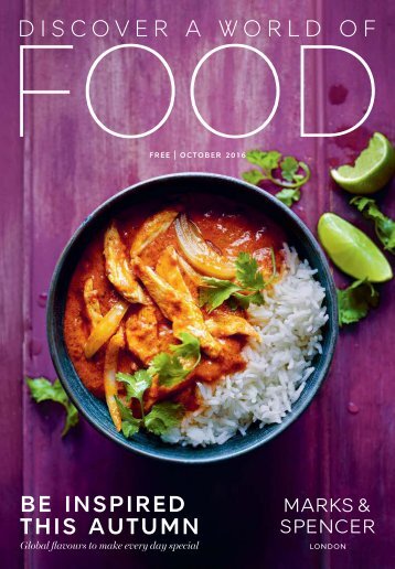 M&S Autumn Food Newspaper 2017