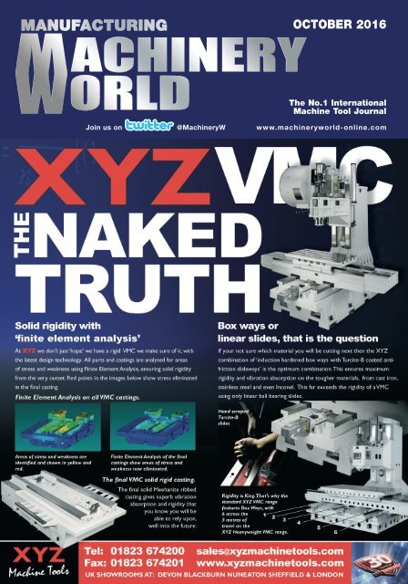 Machinery World  - October 2016