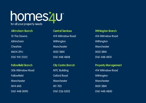 homes4u company brochure