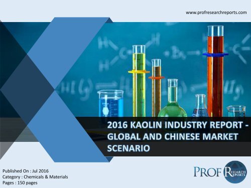 KAOLIN INDUSTRY REPORT