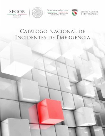 Catálogo Nacional de Incidentes de Emergencia