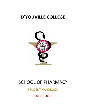 Student Handbook (PDF) - D'Youville College