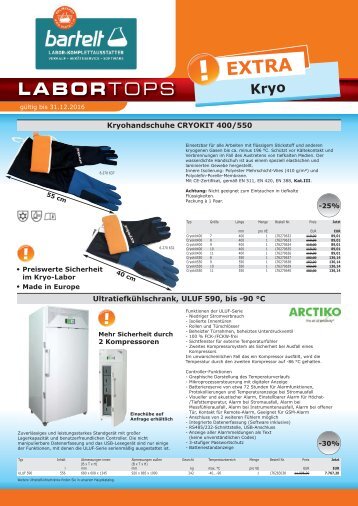 Kryo-Labortops