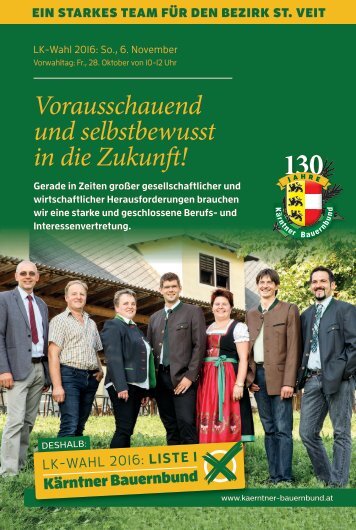 Bezirksprogramm St. Veit an der Glan