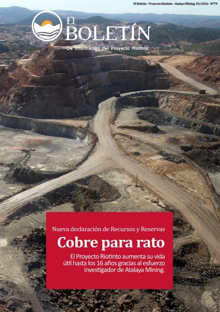 El Boletín - Proyecto Riotinto - 03/2016