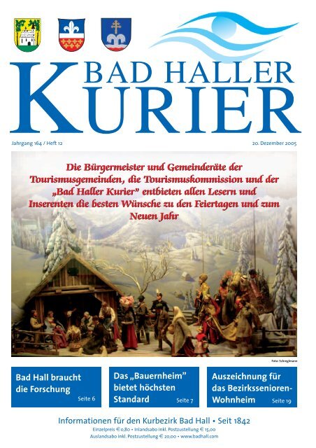 BAD HALLER - Bad Hall - Land Oberösterreich