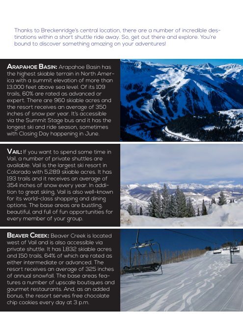 Breckenridge Winter Travel Guide