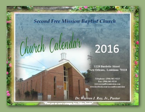 Second Free Misson Calendar 2016 New Original (1)