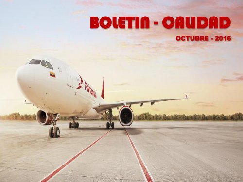 Boletin Calidad - Octubre 2016