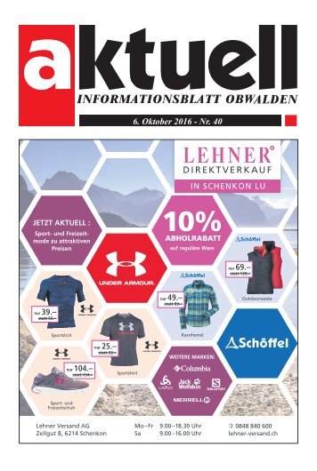 Aktuell Obwalden 40-2016
