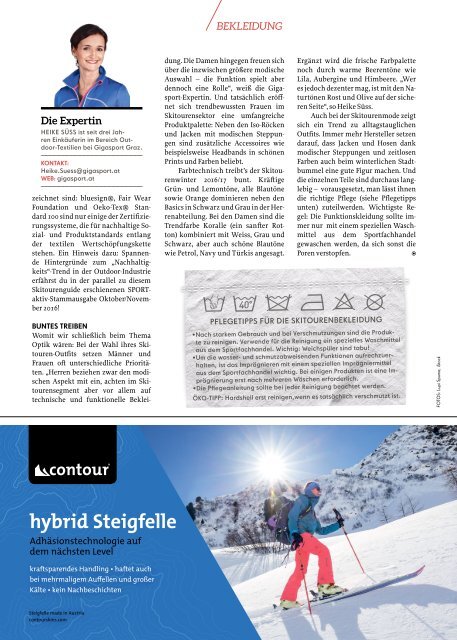 SPORTaktiv Skitourenguide 2016