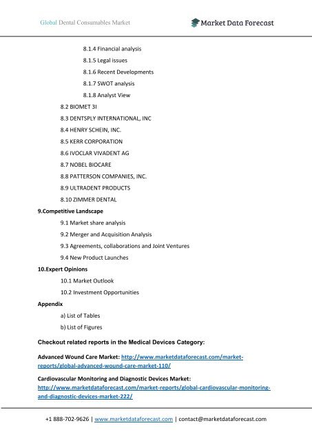 Dental Consumables Market Expected to reach US$ 21.6 Bn by End of 2020