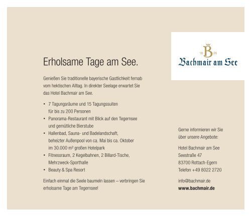Trendguide Tegernsee 2-2016