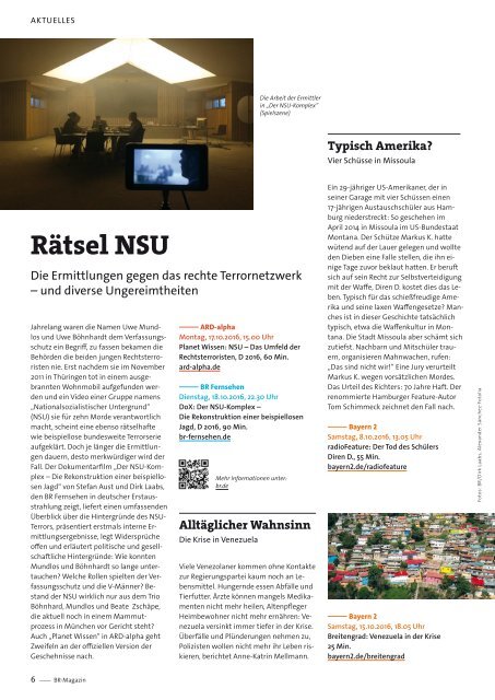 BR-Magazin 21/2016