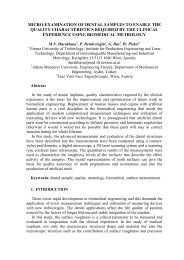 micro-examination of dental samples to enable the quality ...