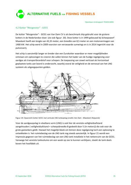 Alternative Fuels for Fishing Vessels - AFFV public report