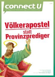 connectU 4/08 - Völkerapostel statt Provinzprediger