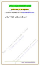 MGMT 520 Midterm Exam