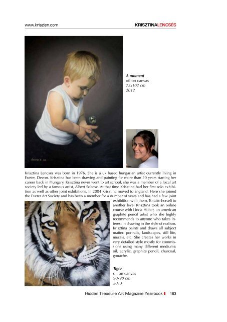 Hidden Treasure Art Magazine Yearbook 2014
