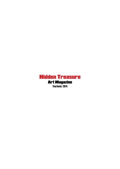 Hidden Treasure Art Magazine Yearbook 2014