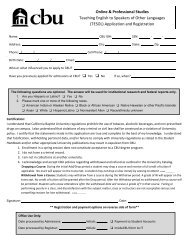 Tesol Application and Registration Form Online 