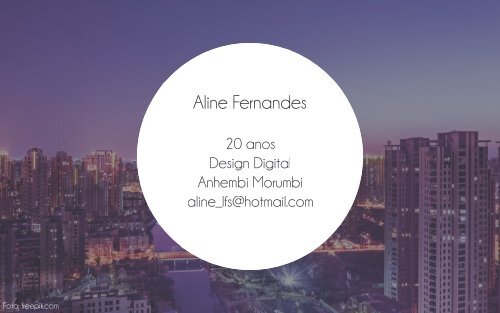 Portfólio - Aline Fernandes