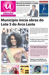 Jornal União, exemplar online da 06/10 a 12/10/2016.