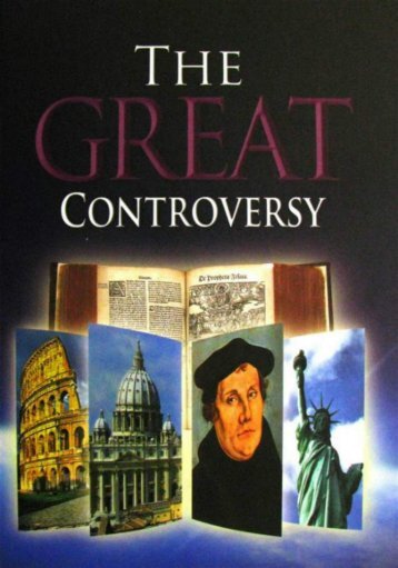 The Great Controversy by E. G. White