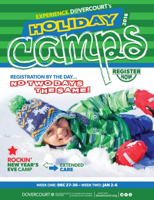 Dovercourt Winter Holiday Camps 2016