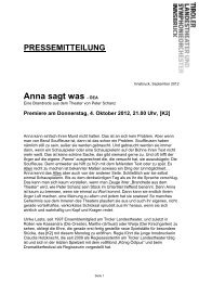 PRESSEMITTEILUNG Anna sagt was - ÖEA - Tiroler Landestheater