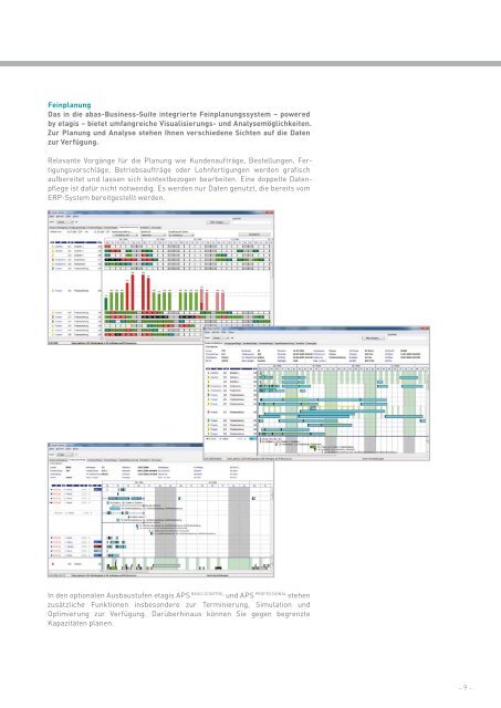 abas-Business-Software - Mehr als ERP Produktbroschüre