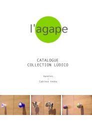 L'agape Cabinet knobs Collection LUDICO