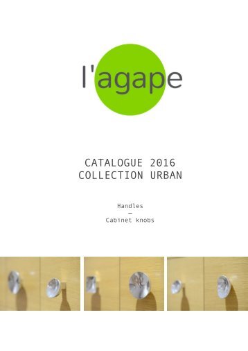 L'agape Cabinet knobs Collection URBAN