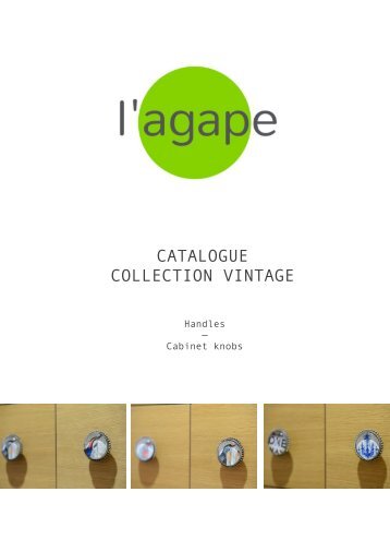 L'agape Cabinet knobs Collection VINTAGE