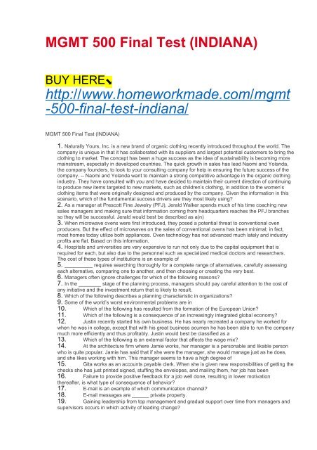MGMT 500 Final Test (INDIANA)