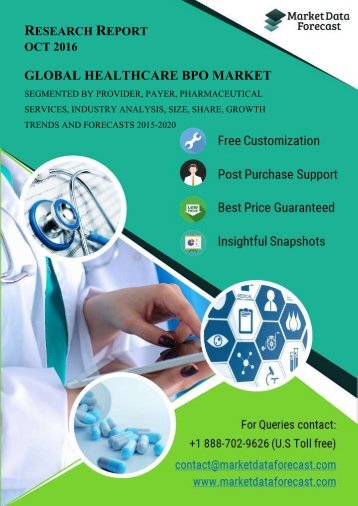 Healthcare Business Process Outsourcing market is projected to reach USD 280.15 Bn by 2020