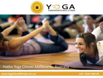 Hatha Yoga Classes Melbourne, Australia