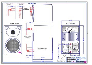 CAD Zeichnung O 100 - Georg Neumann GmbH