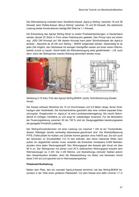 Techno-ökonomische Bewertung von Klein - Energiestrategie ...