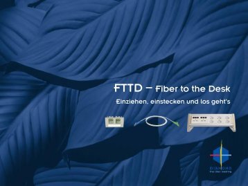 FTTD Präsentation Aussendienst DE 29.2.2016