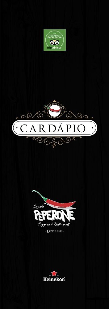 Novo Cardapio Peperone