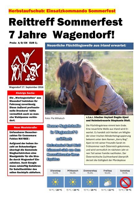 Sommerfest Zeitung 2016