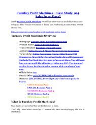 Turnkey Profit Machines review- Turnkey Profit Machines $27,300 bonus & discount