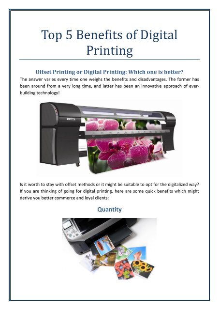 Differentiate Your Human-Machine Interfaces Via Digital Printing