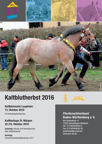 Kaltblutherbst 2016