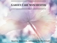 Garden Care Manchester