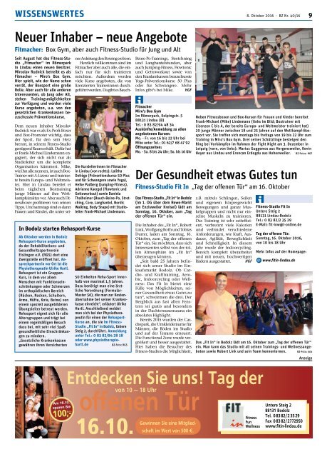 08.10.2016 Lindauer Bürgerzeitung