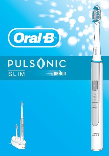 Braun S15.500 - Pulsonic Slim Manual (DE, UK, FR, ES, PT, IT, NL, DK, NO, SE, FI, GR)