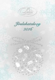 Jõulukataloog juustud, juustumoosid, juustukastmed 2016